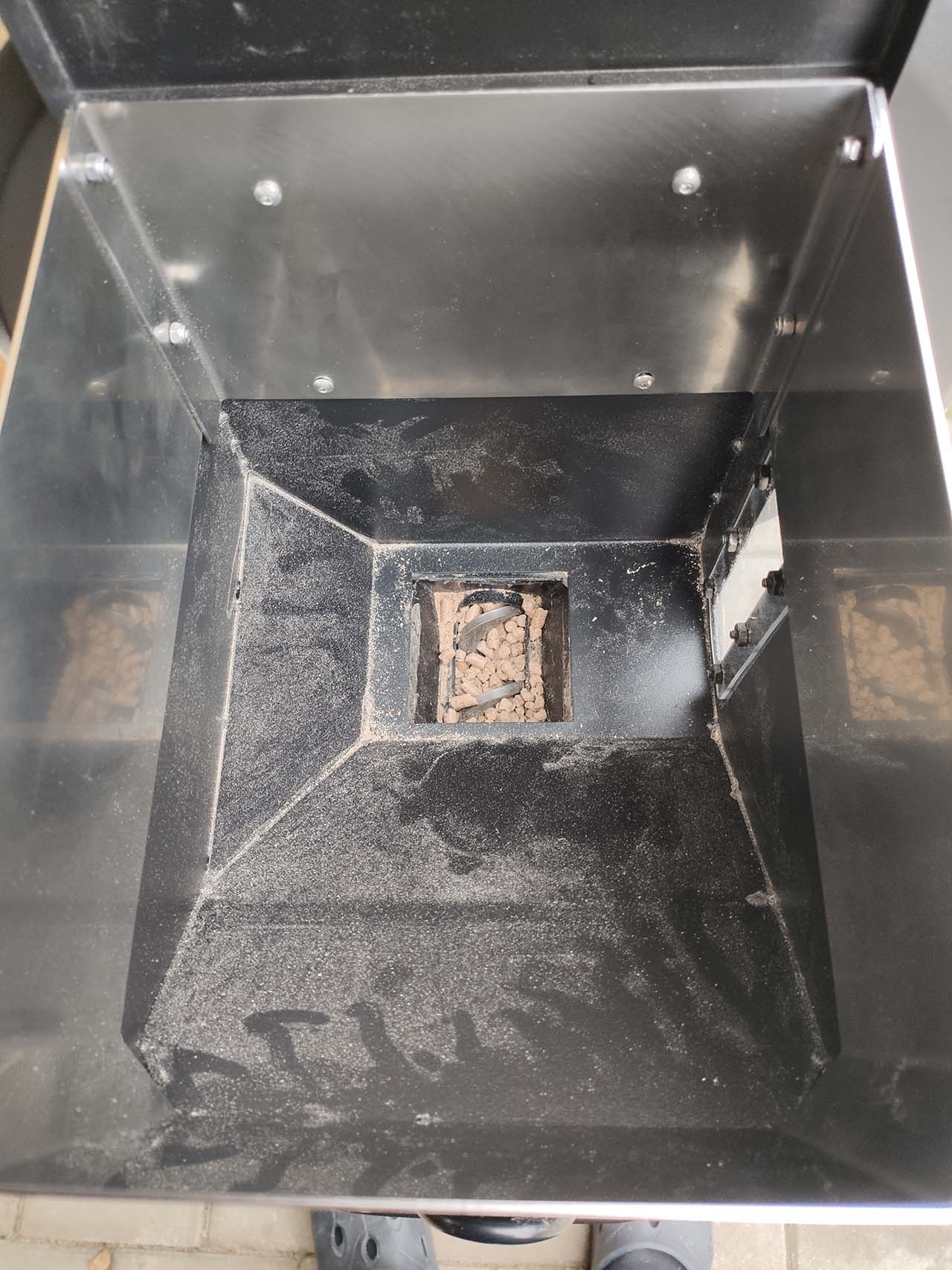 Erweiterung Meateor Pelletsmoker