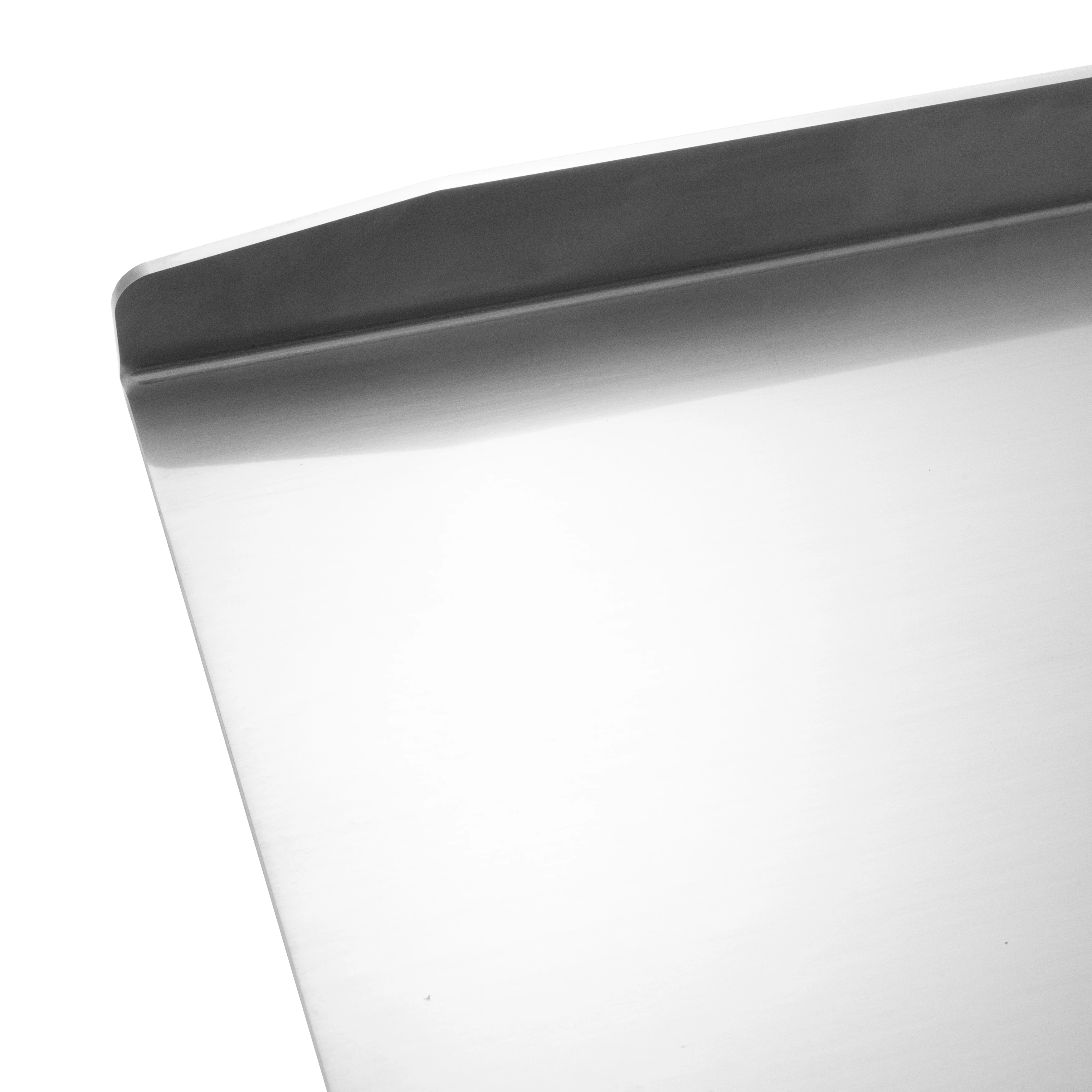 Plancha Edelstahl Grillplatte - Burnhard Fred - Large 40x41,5cm