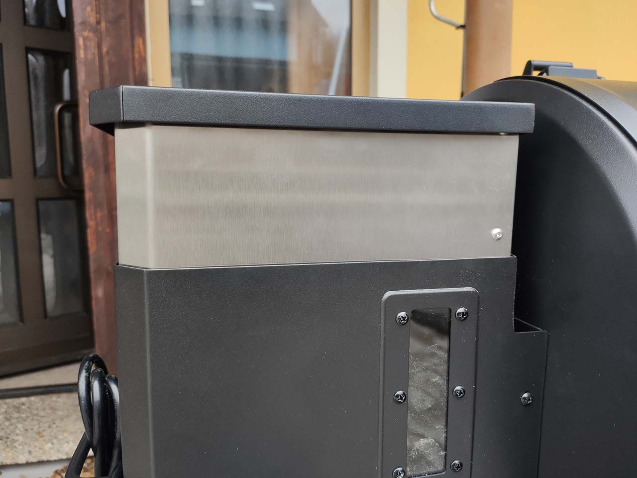 Erweiterung Meateor Pelletsmoker