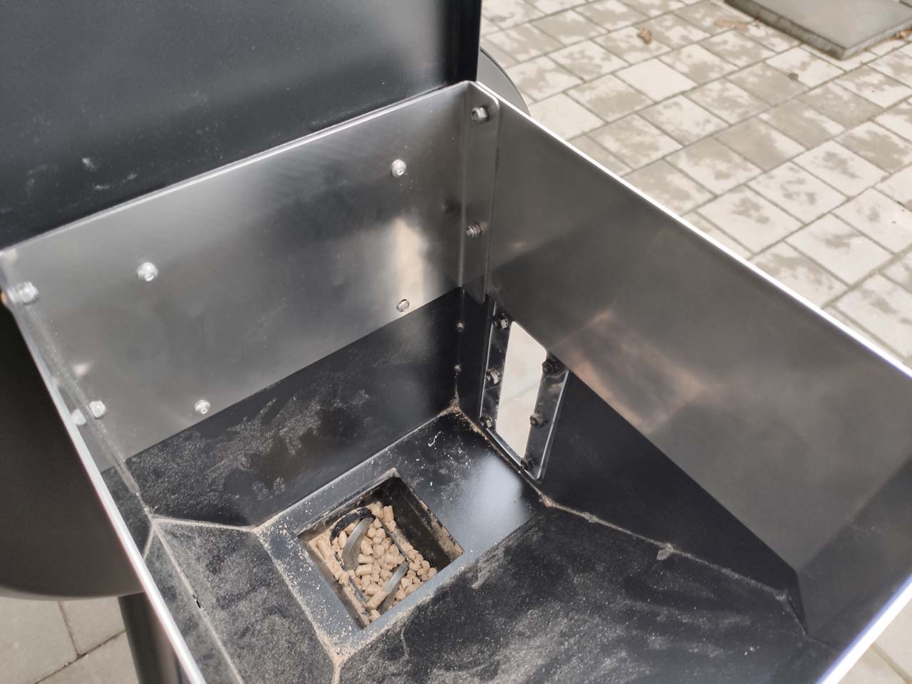 Erweiterung Meateor Pelletsmoker
