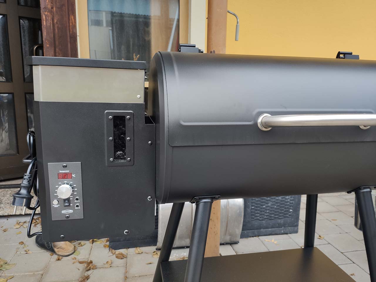 Erweiterung Meateor Pelletsmoker